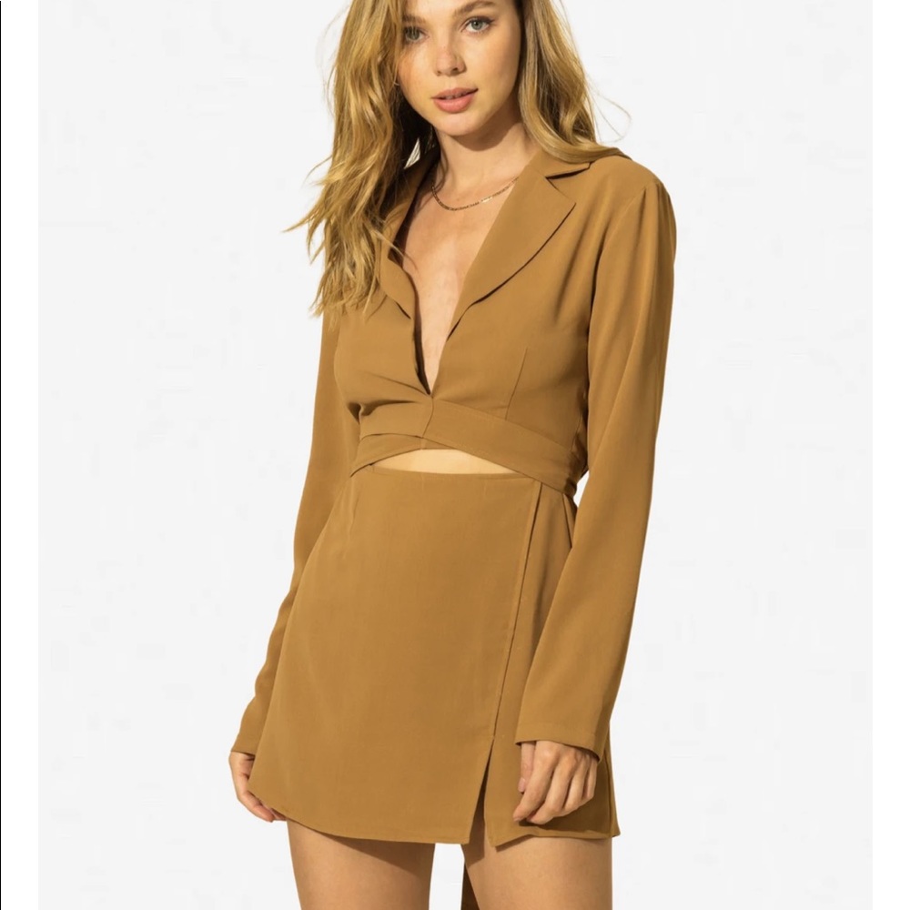 NWT Simone Mini Wrap Dress